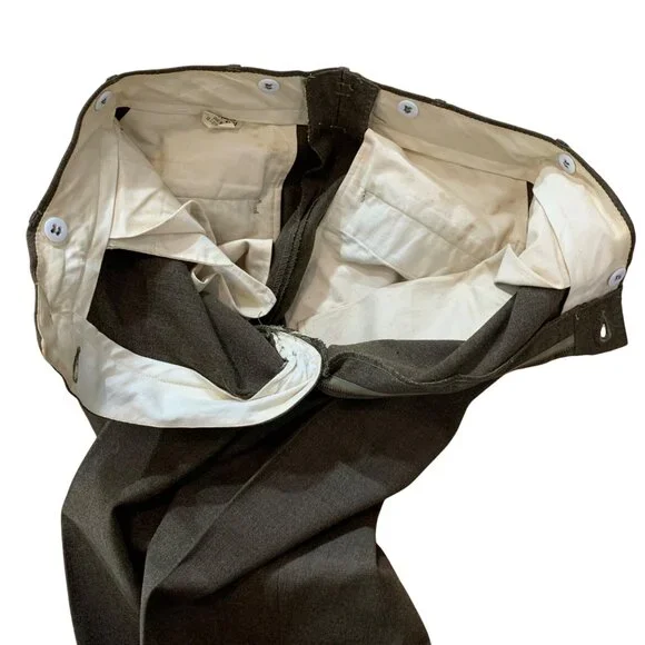 1950s Era U.S. Army Uniform Set: Ike Jacket, Pants + Hat 38R Wool Olive Green - Picture 14 of 16